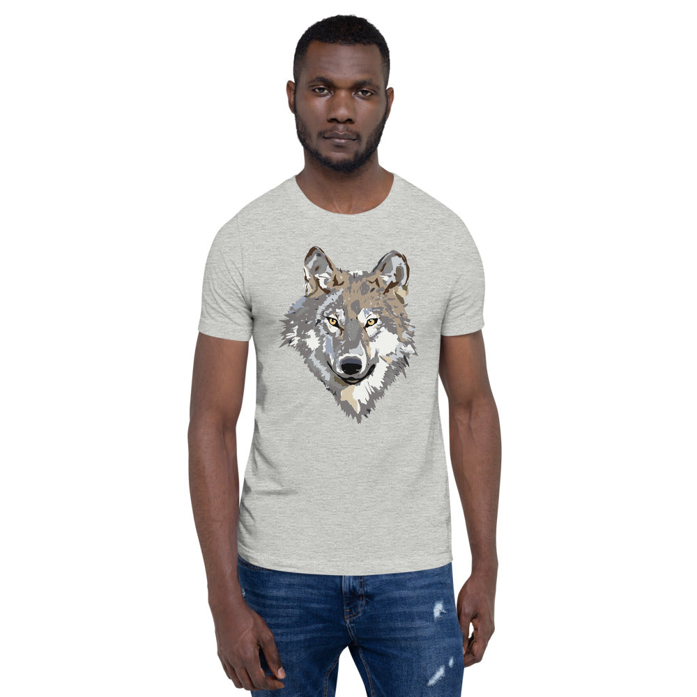 Lobo - Camiseta de manga corta unisex