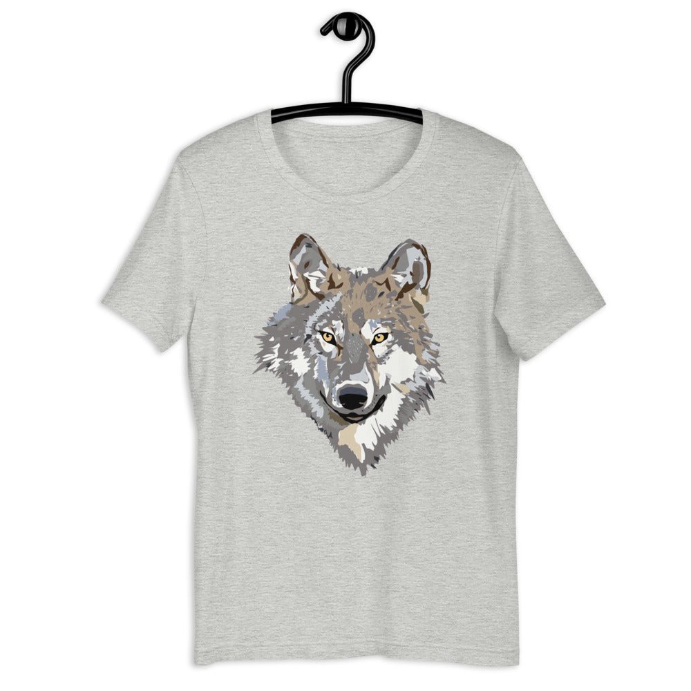 Lobo - Camiseta de manga corta unisex