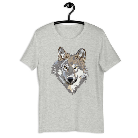 Lobo - Camiseta de manga corta unisex