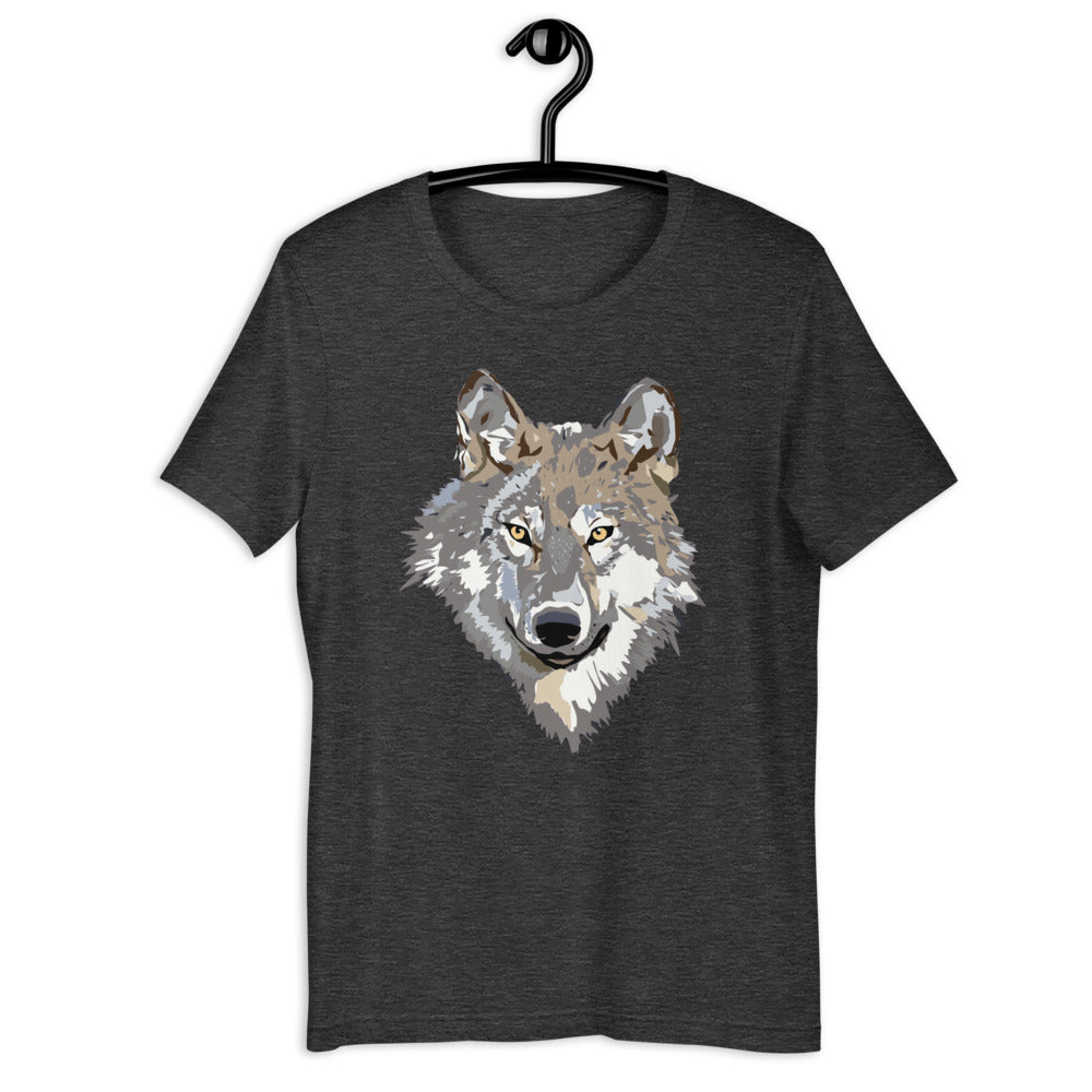 Lobo - Camiseta de manga corta unisex