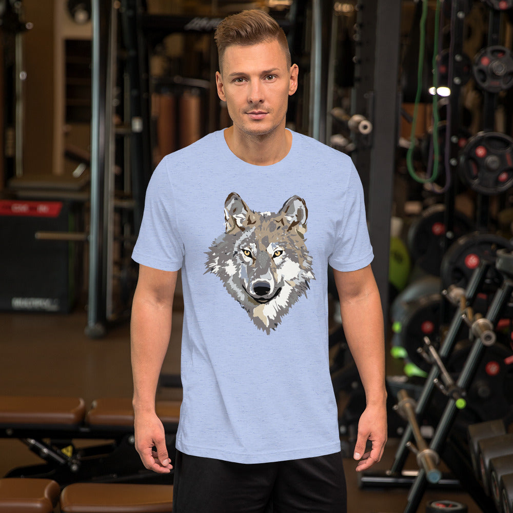 Lobo - Camiseta de manga corta unisex