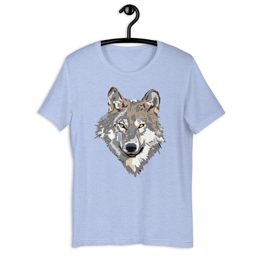 Lobo - Camiseta de manga corta unisex